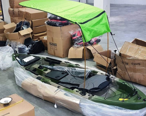 Бимини покрив за каяк