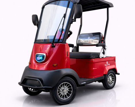 Електрическа четириколка GOLF-2 72V 23Ah 2-местна с покрив