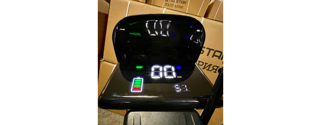 Функционалности - Eлектрически скутер TELSTAR EMAL 1200W с двойна седалка Нов модел 2025