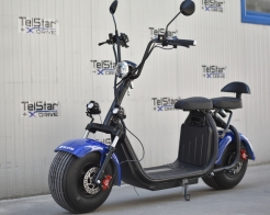 Електрически скутер BIG CITY HARLEY X7 ULTRA 1500W 60V 13Ah с LED фарове снимка 92