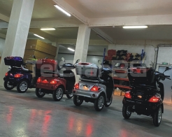 Електрическа триколка LUXOR 60V 1500W със задно задвижване и диференциал снимка 23