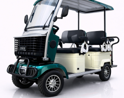 Електрическа четириколка GOLF-6 72V 23Ah 6-местна с покрив снимка 206