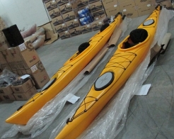 Едноместен туристически спортен кану каяк SEMIK снимка 62